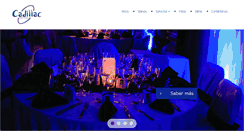 Desktop Screenshot of cadillaceventos.com